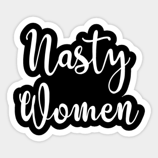 Nasty Women Vote Sticker